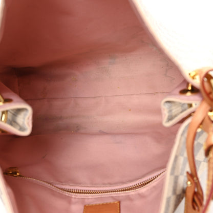 Louis Vuitton Damier Azur Graceful PM Rose Ballerine 5 of 10