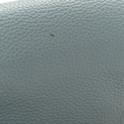 Chloe Calfskin Mini Marcie Round Crossbody Bag Rainy Blue 9 of 10