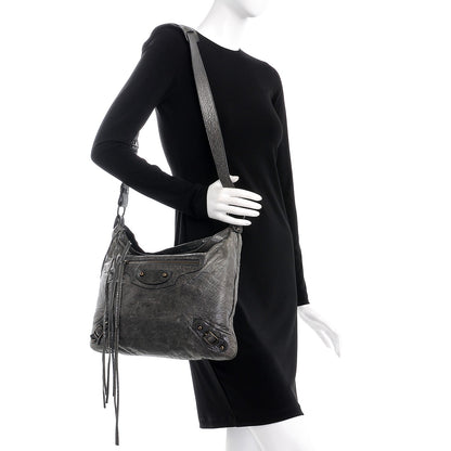 Balenciaga Agneau Cross Day Messenger Anthracite 2 of 7