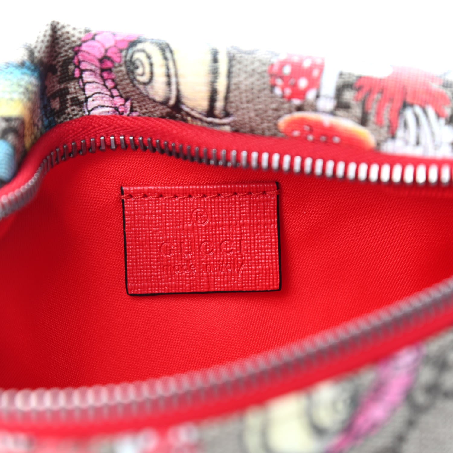 Gucci GG Supreme Monogram Childrens Bugs Print Belt Bag Multicolor 6 of 11
