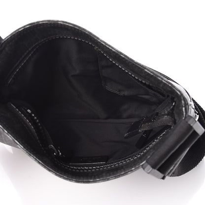 Gucci GG Plus Flat Messenger Bag Black Grey 5 of 9