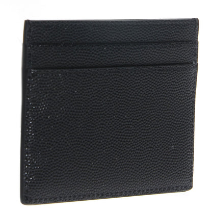Saint Laurent Grain De Poudre Card Case Black 3 of 7