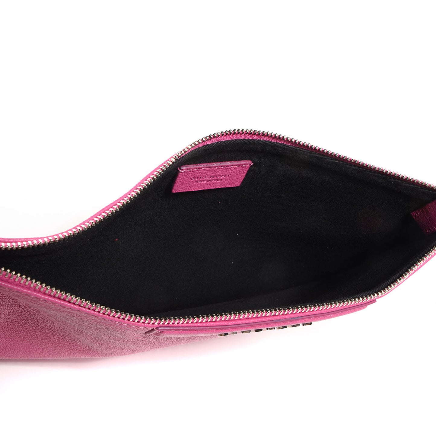 Sugar Goatskin Medium Antigona Pouch Fushia