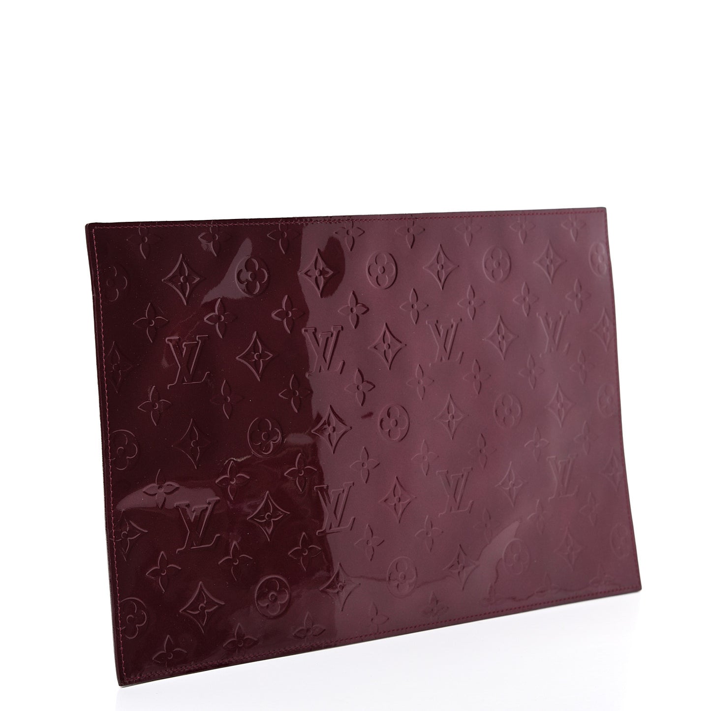 Vernis Pershing Square Clutch GM Rouge Fauviste