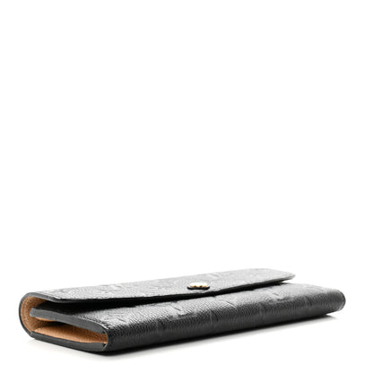Louis Vuitton Empreinte Emilie Wallet Black Dune 4 of 8