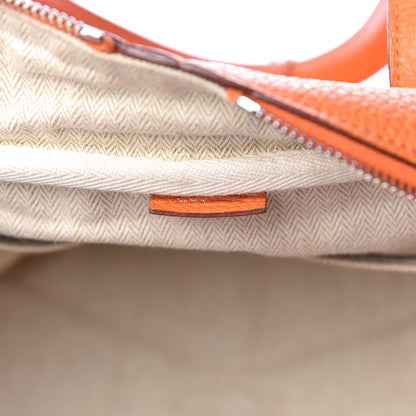 Hermes Taurillon Clemence Victoria II 35 Orange 6 of 10