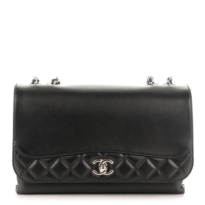 Chanel Calfskin Jumbo Tramezzo Flap Black 1 of 7