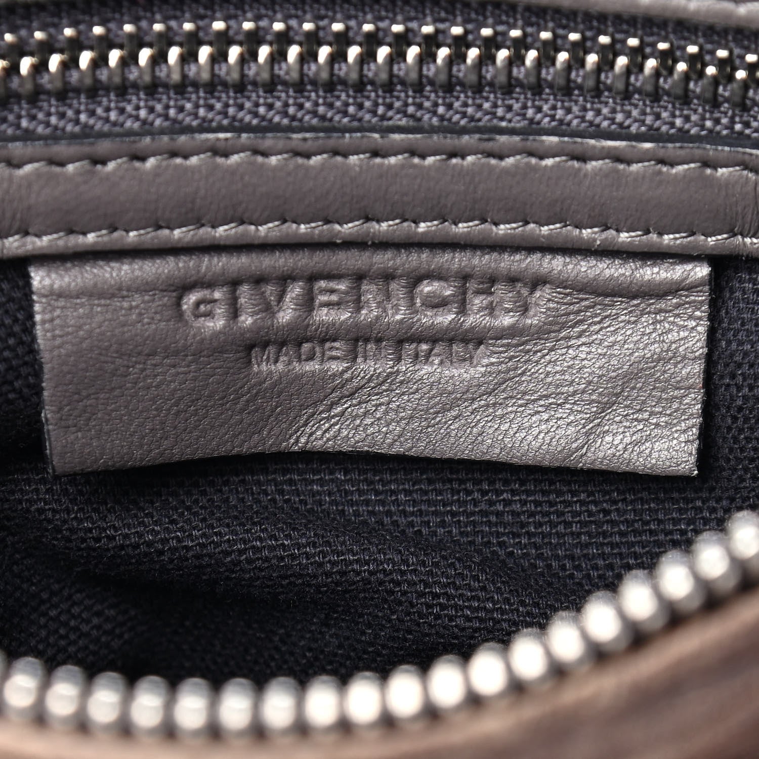 Givenchy Tumbled Sheepskin Small Pandora Charcoal 6 of 9