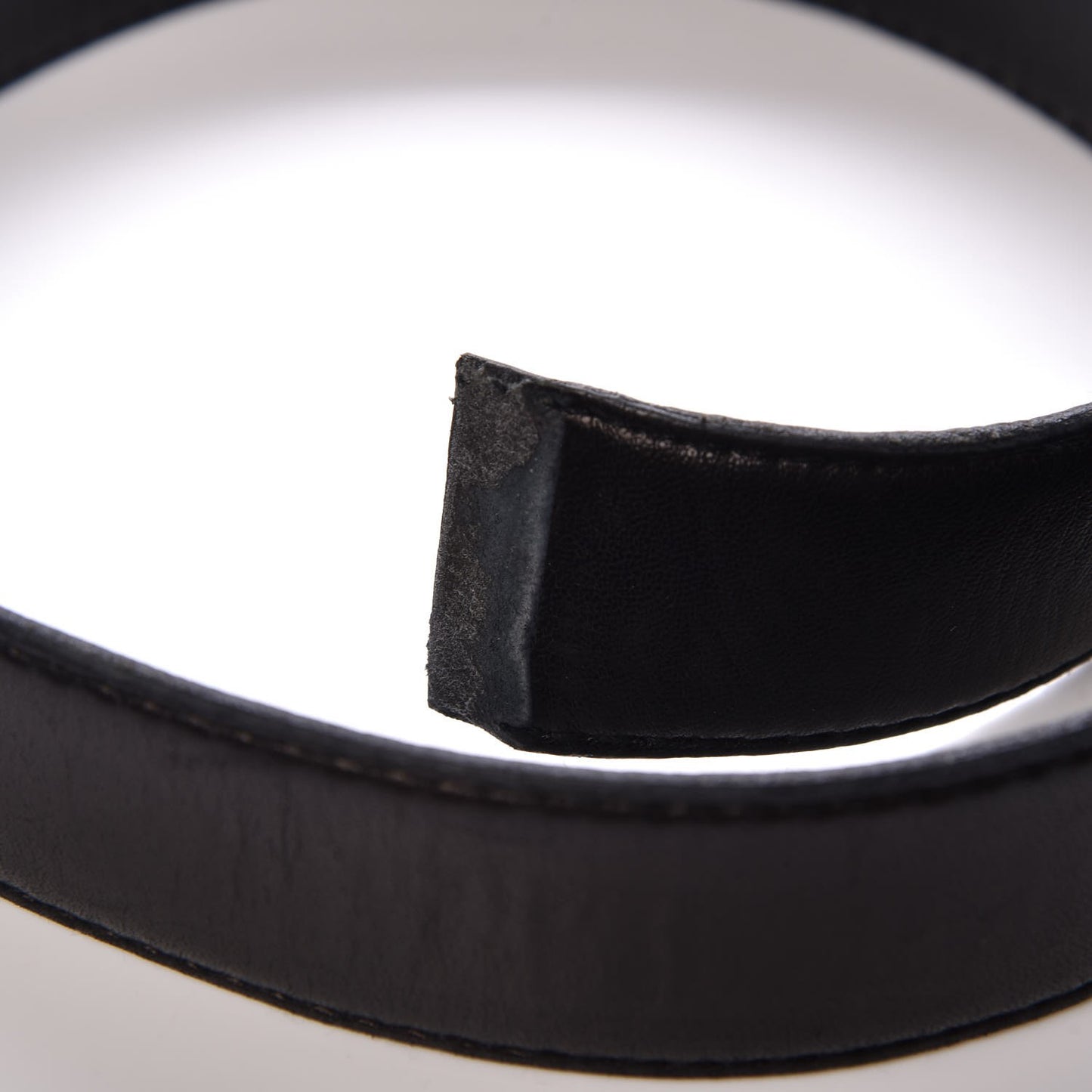 Lambskin CC Medallion Belt 85 34 Black