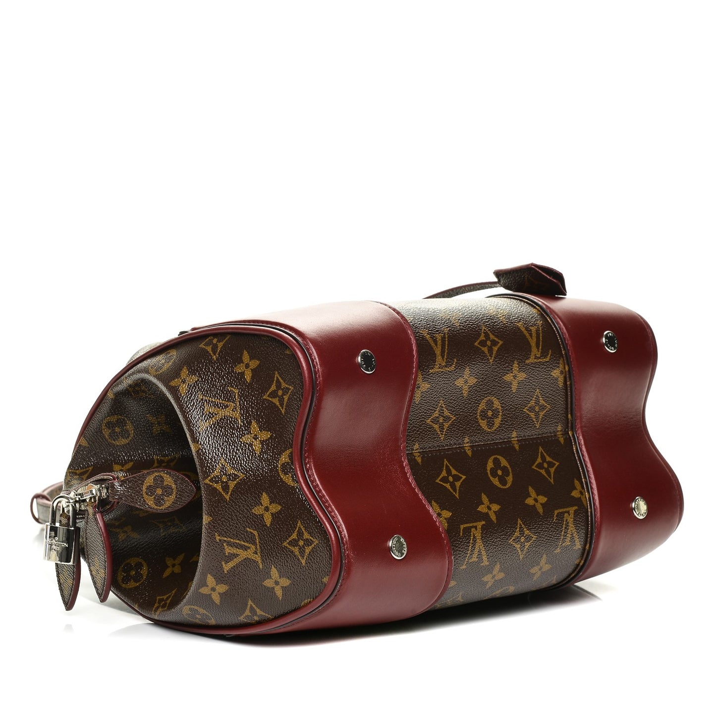 Monogram Shine Doc PM Bordeaux