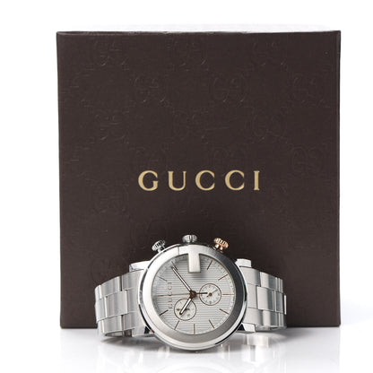Gucci Stainless Steel 44mm G-Chrono Quartz Watch 6 of 6