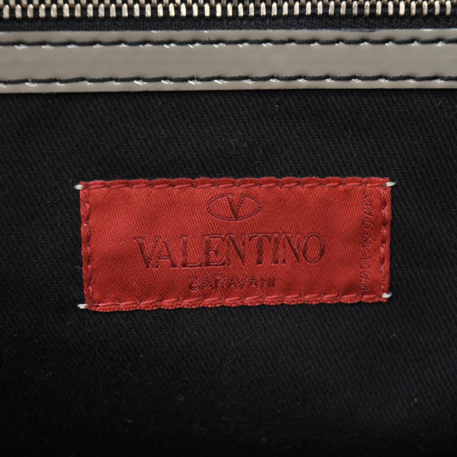 Valentino Garavani Patent Lacca Large Nuage Bow Hobo Nude 7 of 9