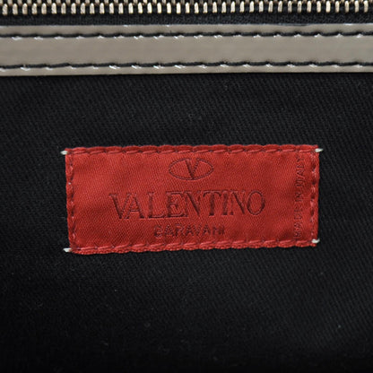 Valentino Garavani Patent Lacca Large Nuage Bow Hobo Nude 7 of 9