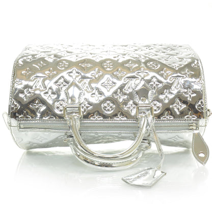 Louis Vuitton Monogram Miroir Speedy 30 Silver 5 of 8