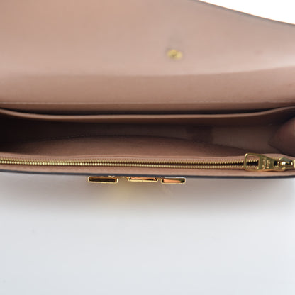 Louis Vuitton Patent Louise Clutch Nude 5 of 16