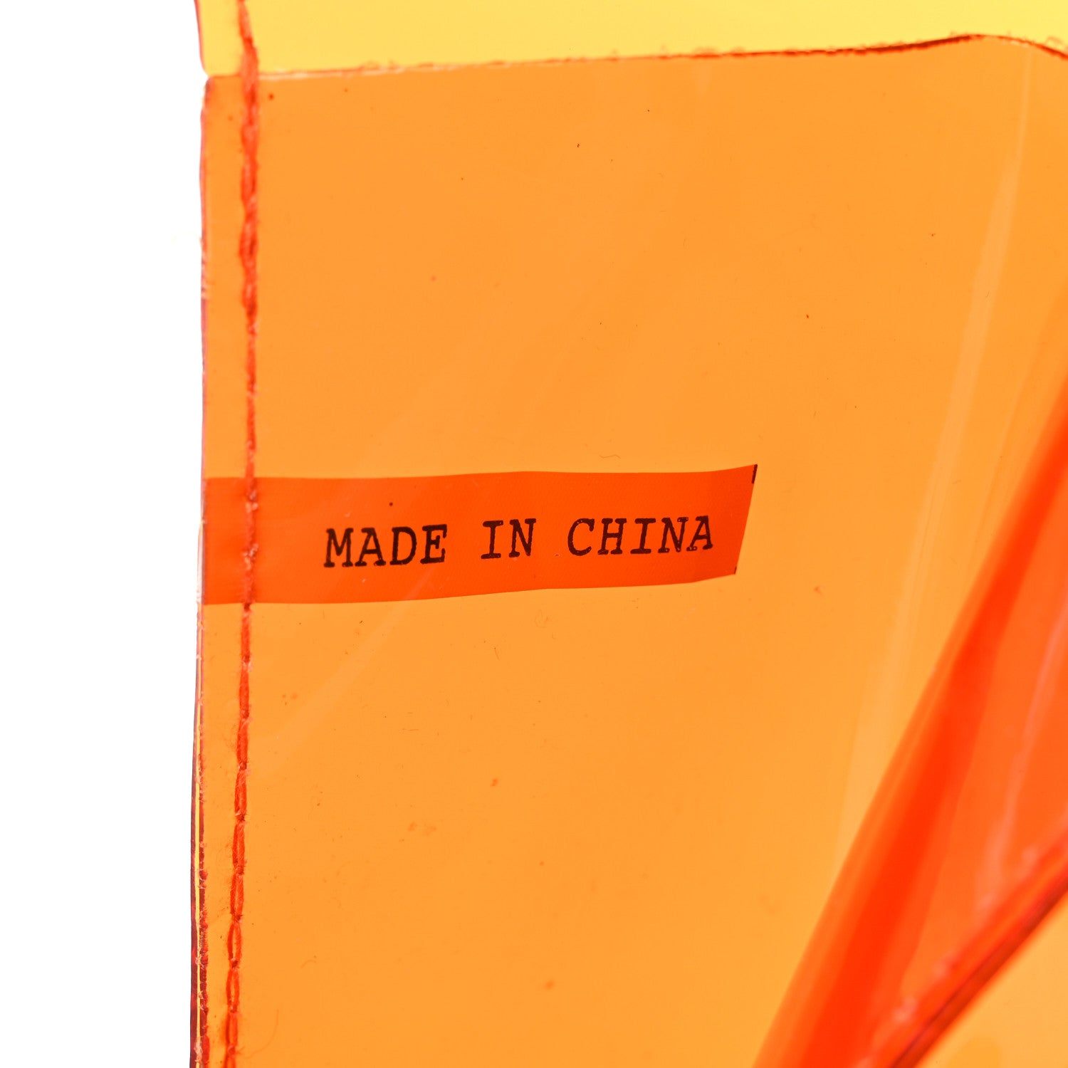 Hermes Vinyl Souvenir De L'Exposition Kelly Orange 6 of 11