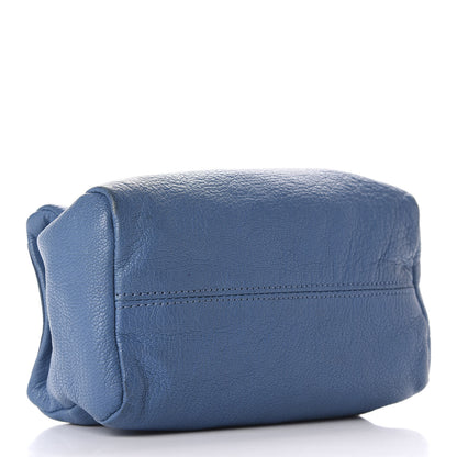 Givenchy Sugar Goatskin Pandora Wristlet Medium Blue 3 of 7