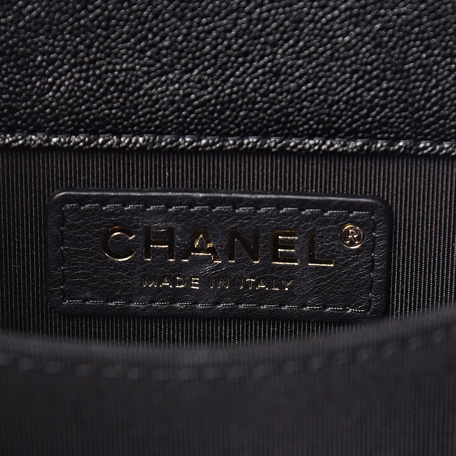 Chanel Caviar Quilted North South Boy Flap Black 5 of 10