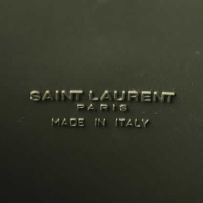 Saint Laurent Rubber Small Le 5 A 7 Hobo Burnt Olive 6 of 9
