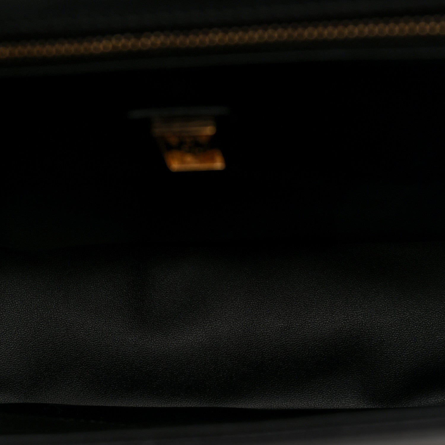 Gucci Honey Calfskin Lizard Equestrian Bag Black 5 of 9
