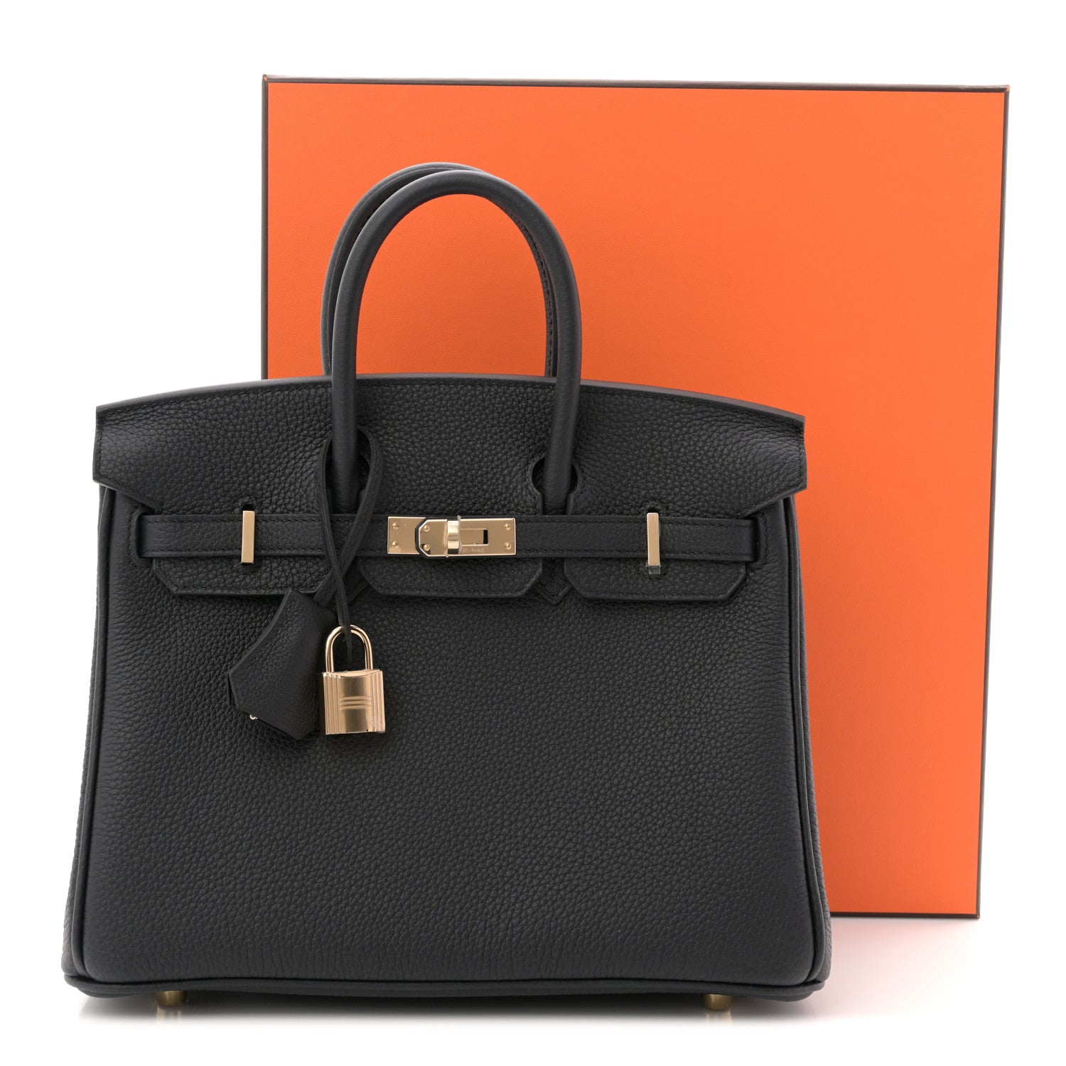 Hermes Togo Birkin 25 Black 11 of 11