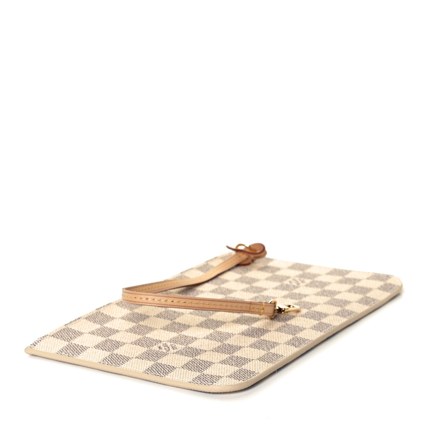 Louis Vuitton Damier Azur Neverfull MM GM Pochette 3 of 7