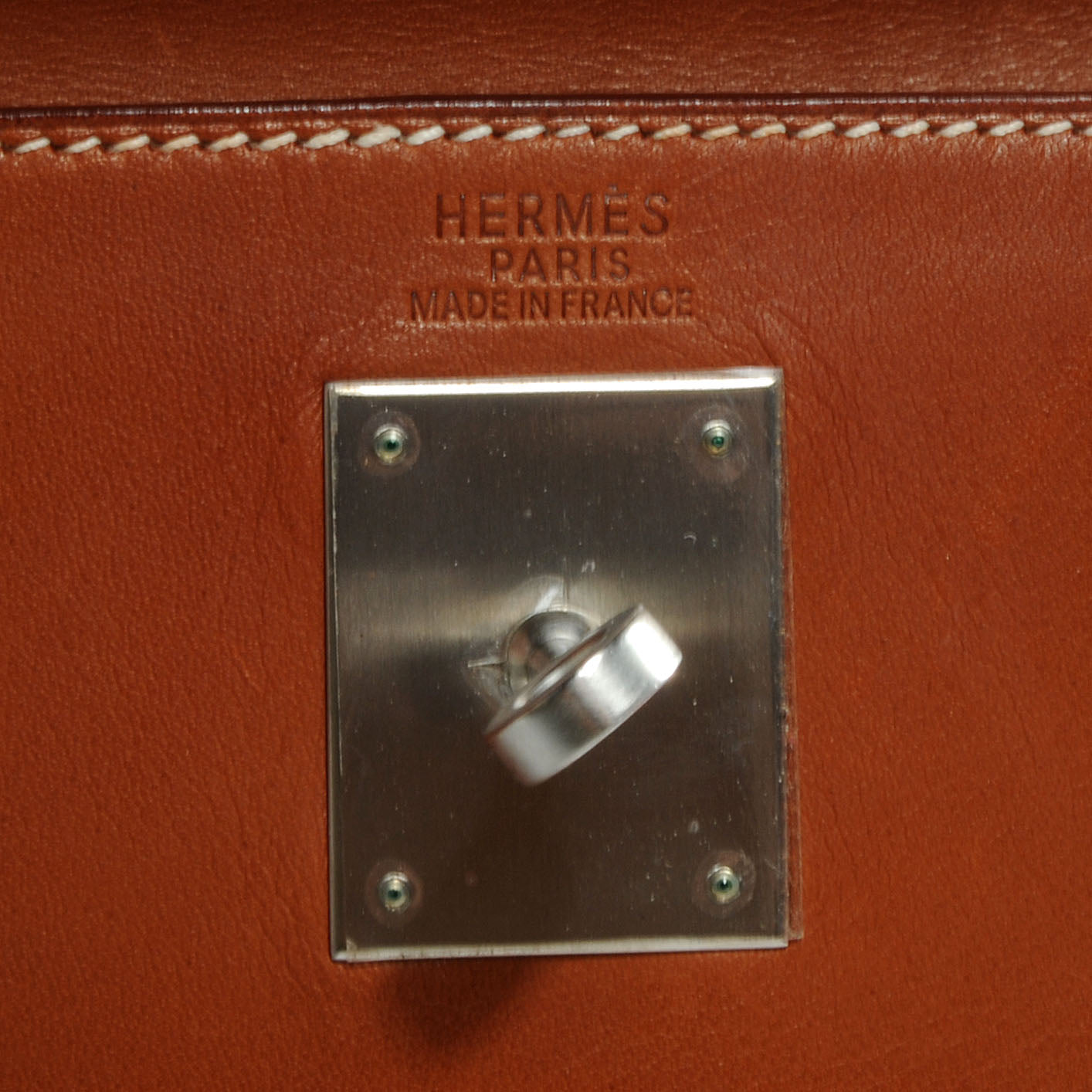 Hermes Natural Barenia Kelly Retourne 32 Fauve 6 of 11