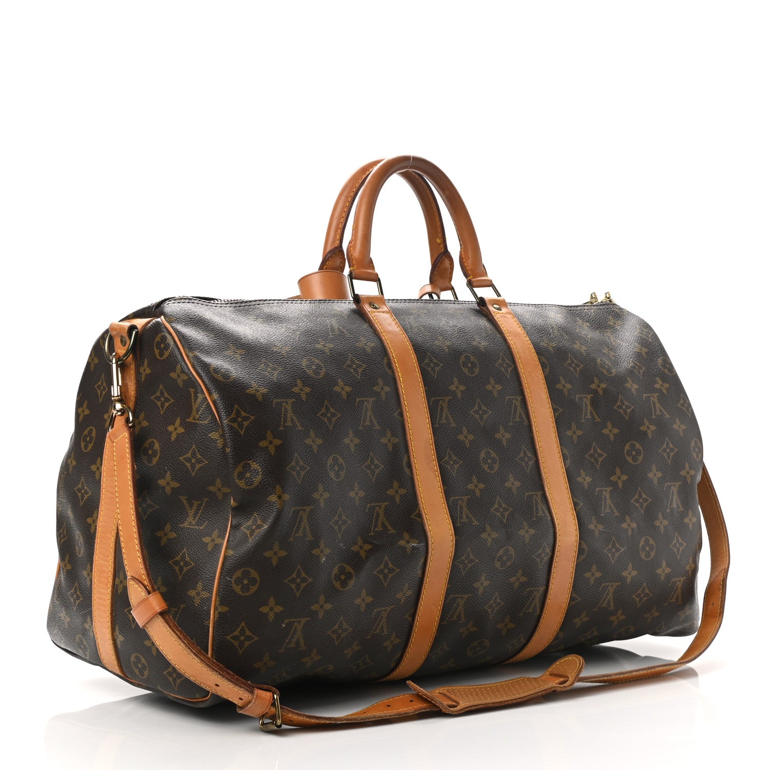 Louis Vuitton Monogram Keepall Bandouliere 50 2 of 19