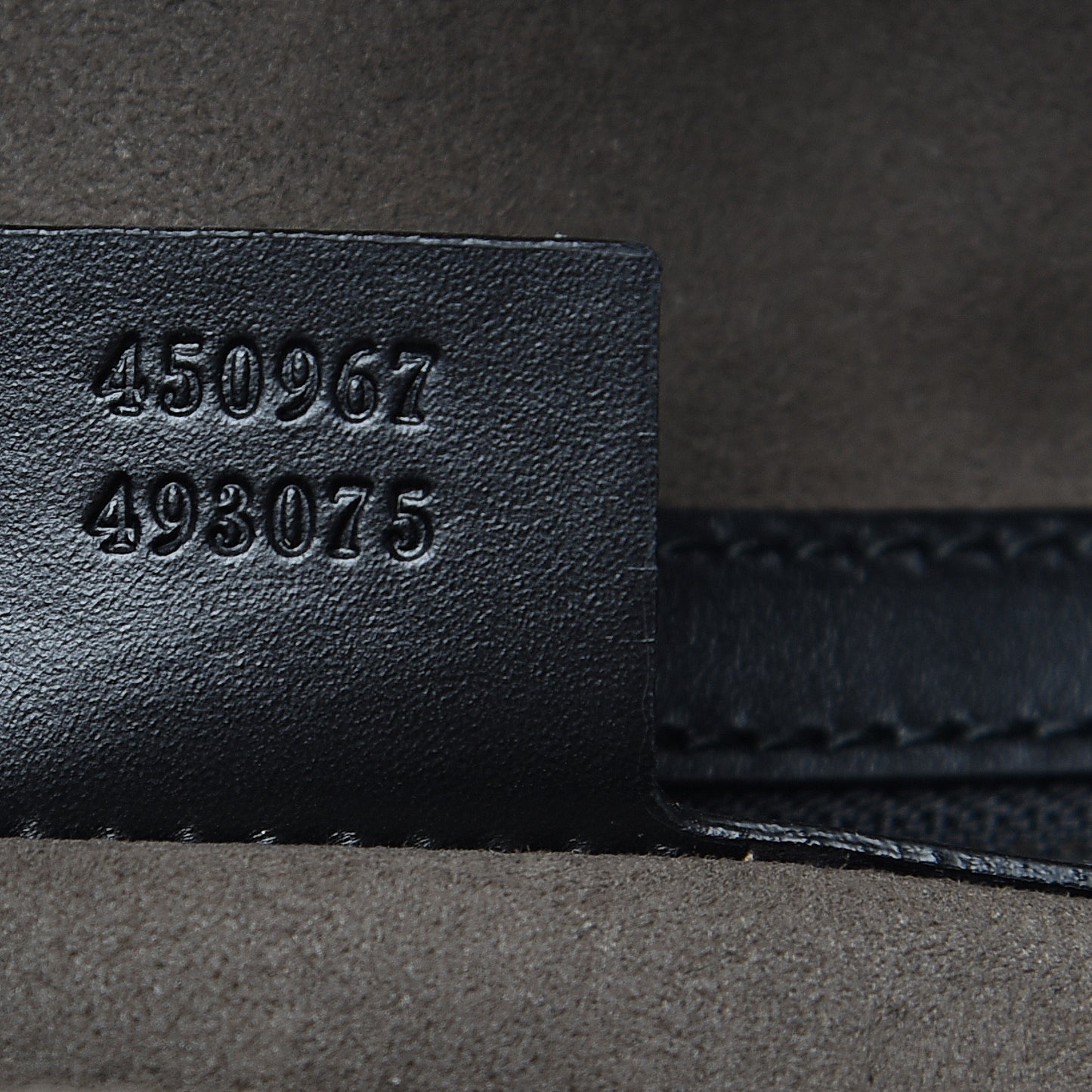 Guccissima Signature Small Day Backpack Black