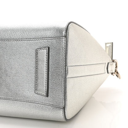 Givenchy Metallic Sugar Goatskin Small Antigona Silver 10 of 11