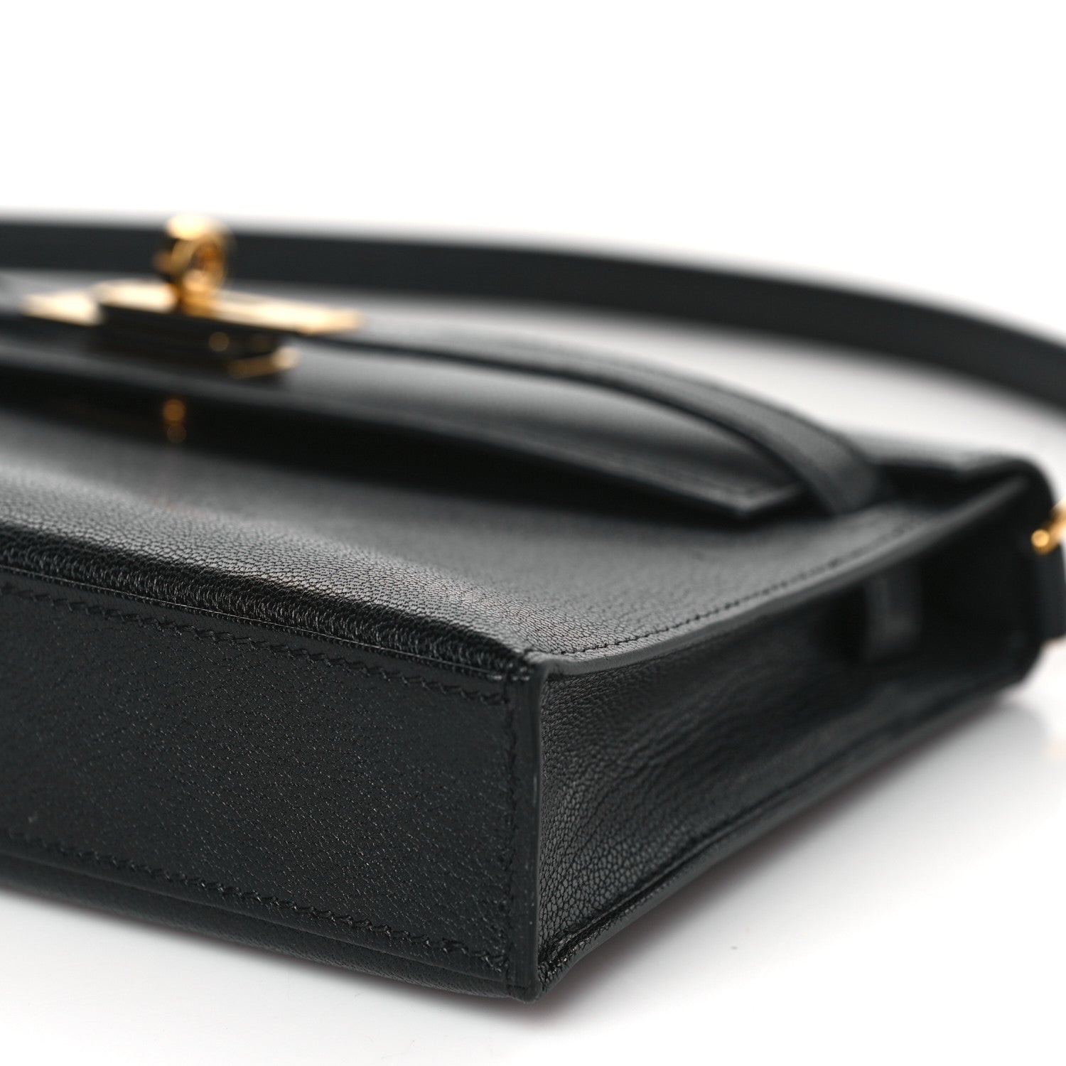 Hermes Chevre Chamkila Kelly Elan Black 9 of 9