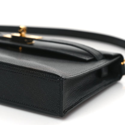 Hermes Chevre Chamkila Kelly Elan Black 9 of 9