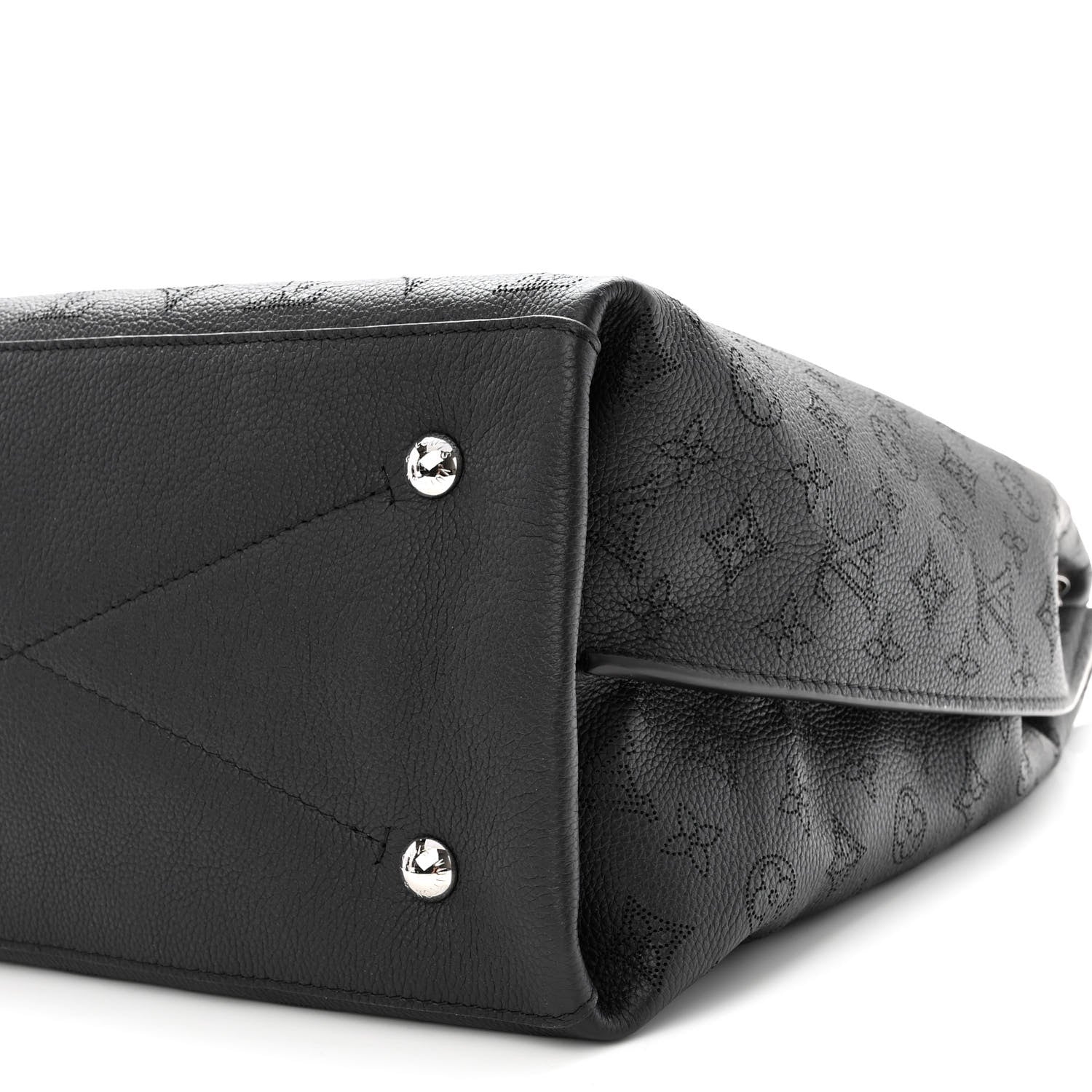 Louis Vuitton Mahina Carmel Hobo Black 9 of 9