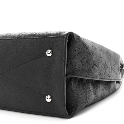 Louis Vuitton Mahina Carmel Hobo Black 9 of 9