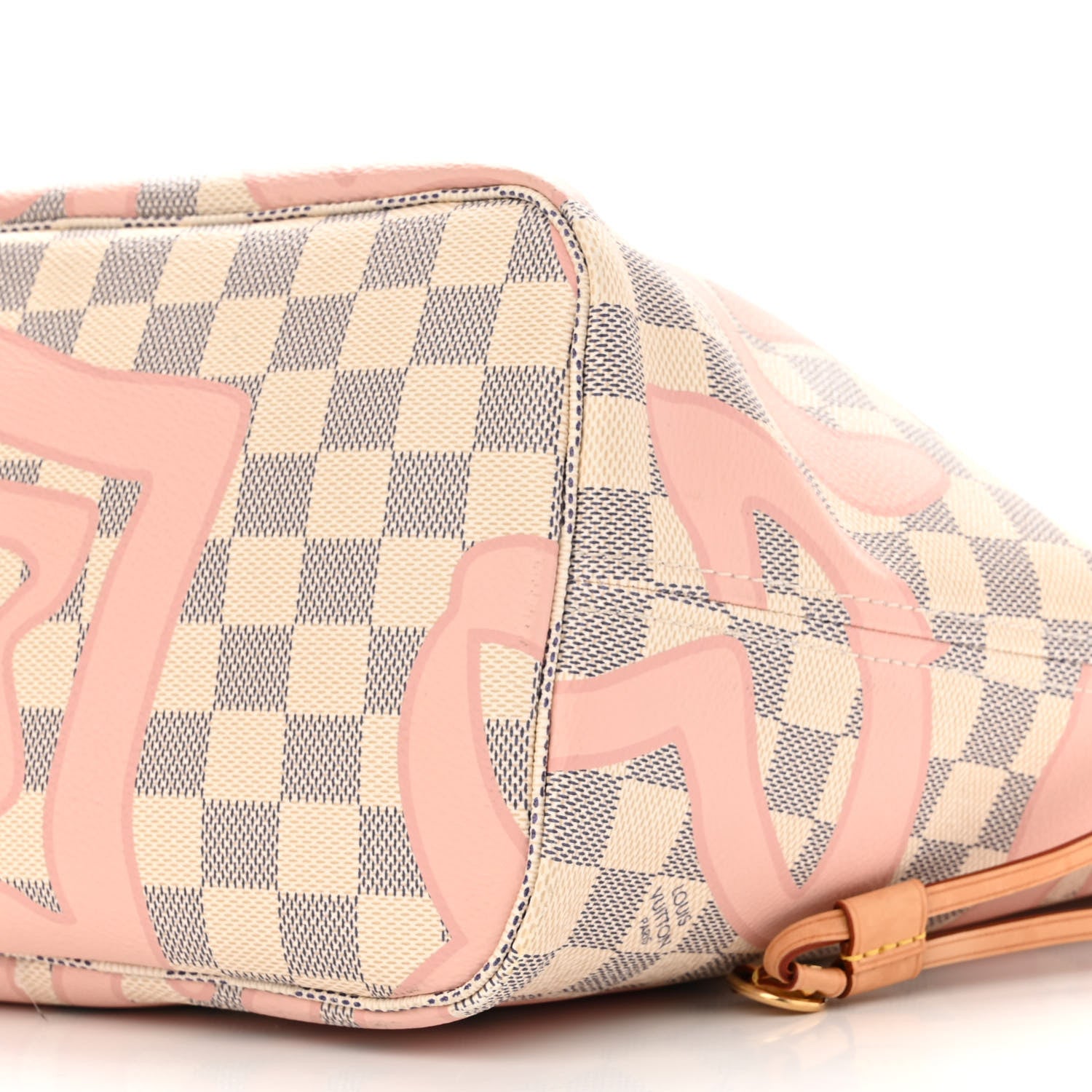 Louis Vuitton Damier Azur Tahitienne Neverfull MM 12 of 14