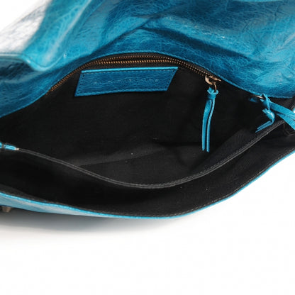 Balenciaga Agneau Envelope Clutch Lagon 5 of 10