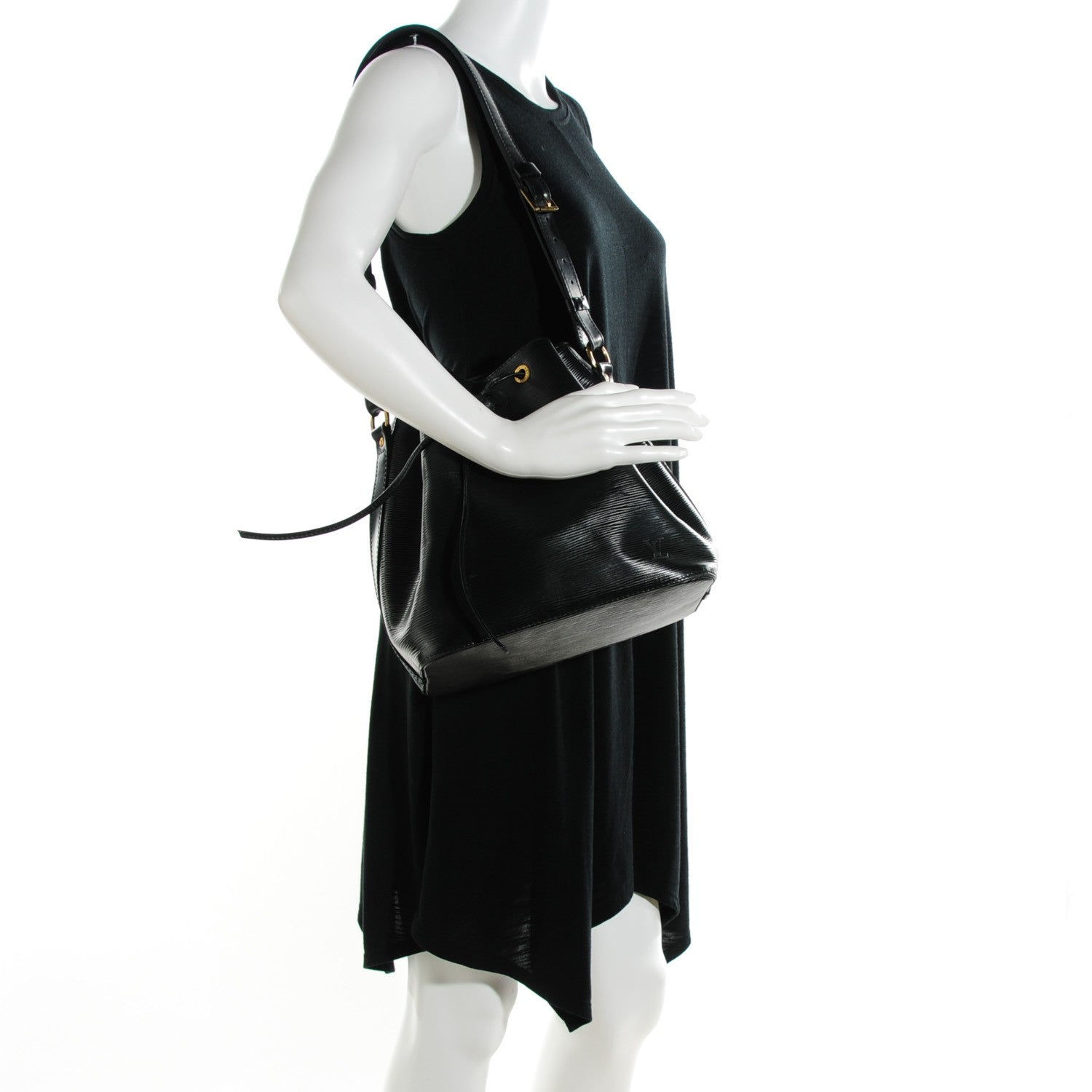 Louis Vuitton Epi Petit Noe Black 2 of 8