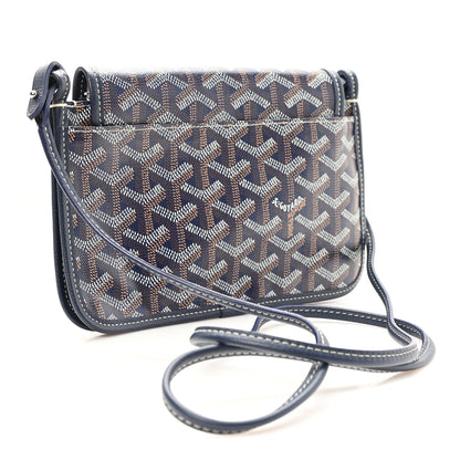 Goyard Goyardine Plumet Wallet Clutch Navy 2 of 8