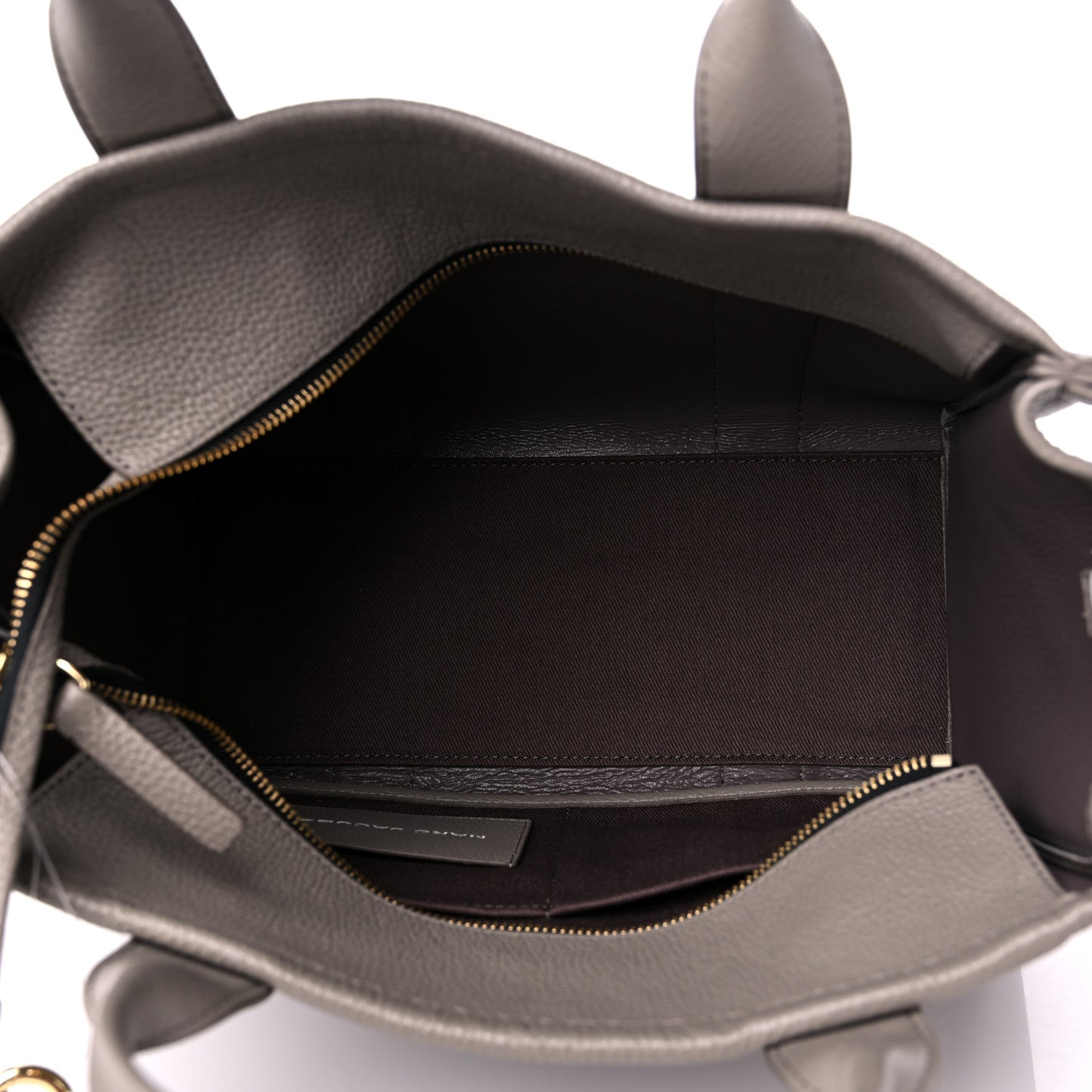 Grained Calfskin Medium The Tote Bag Cement