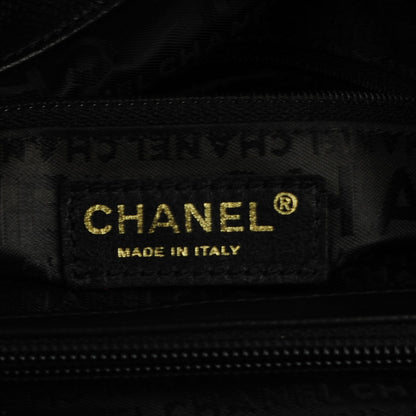 Chanel Deerskin CC Tote Black 5 of 8