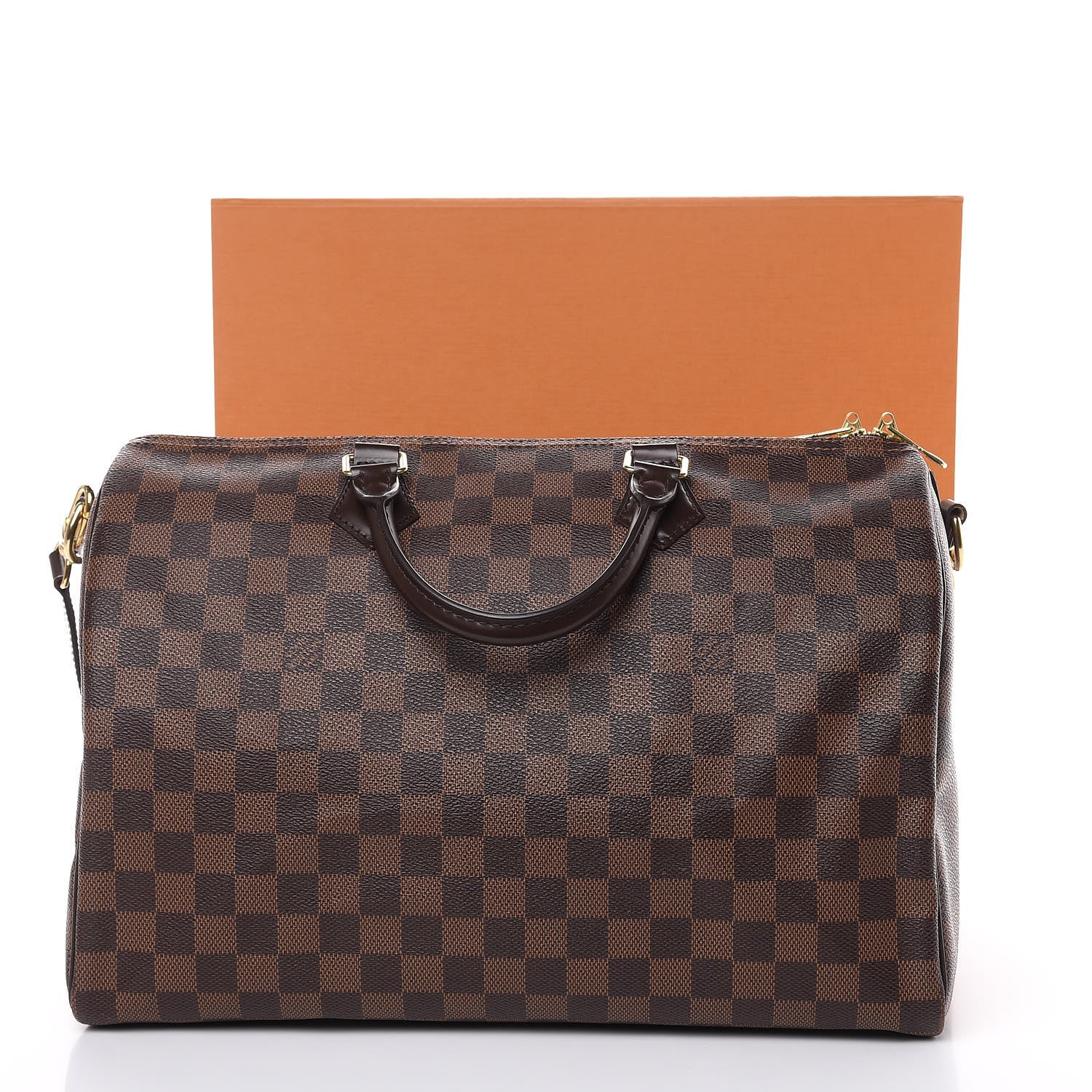 Louis Vuitton Damier Ebene Speedy Bandouliere 35 14 of 14