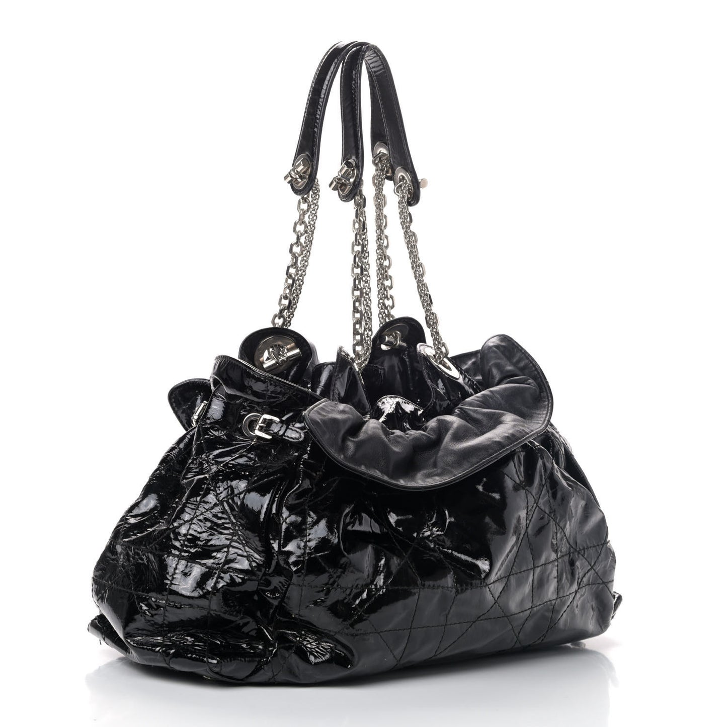 Patent Cannage Medium Le Trente Tote Black