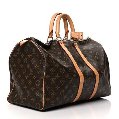 Louis Vuitton Monogram Keepall 45 3 of 12