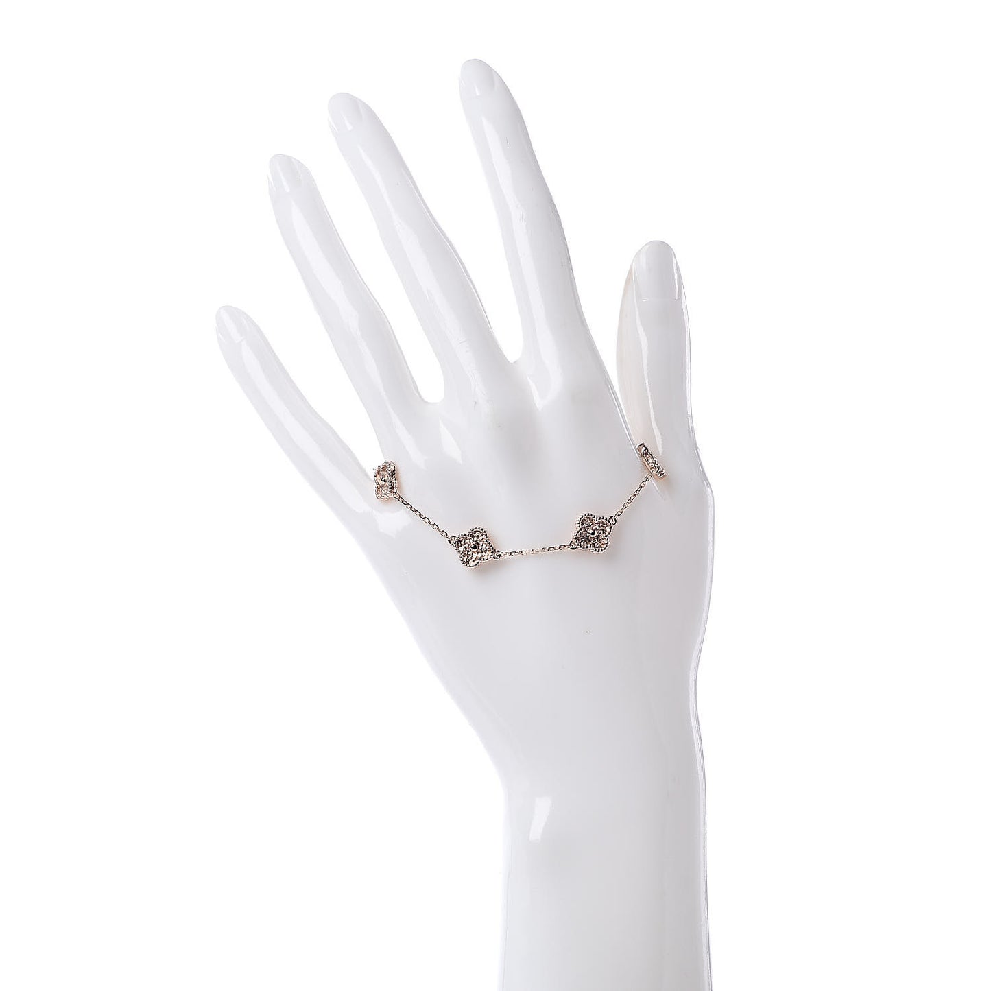 18K Rose Gold 6 Motifs Sweet Alhambra Bracelet