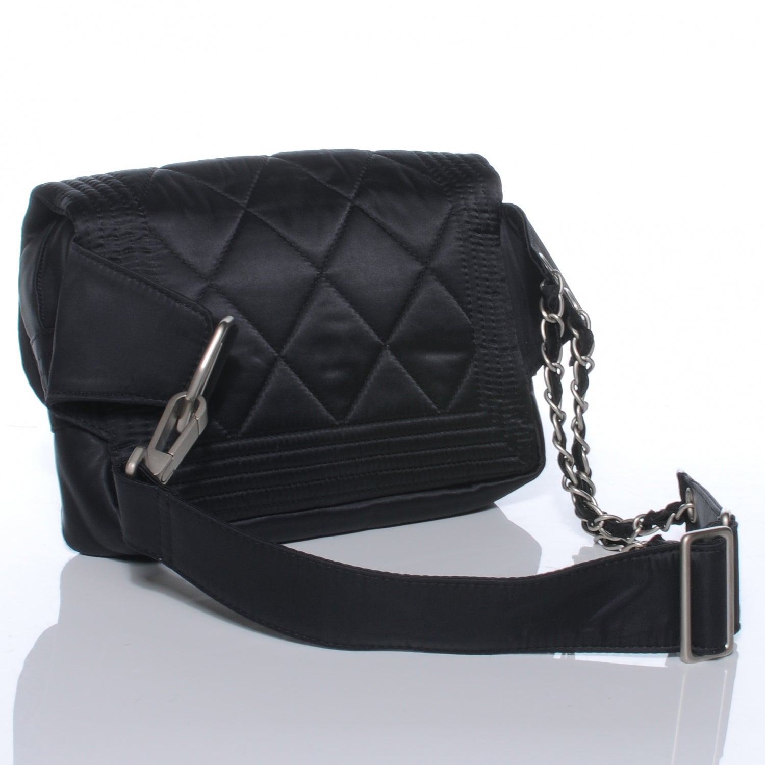 Chanel Nylon Ski Sport Belt Bag Black 3 of 7