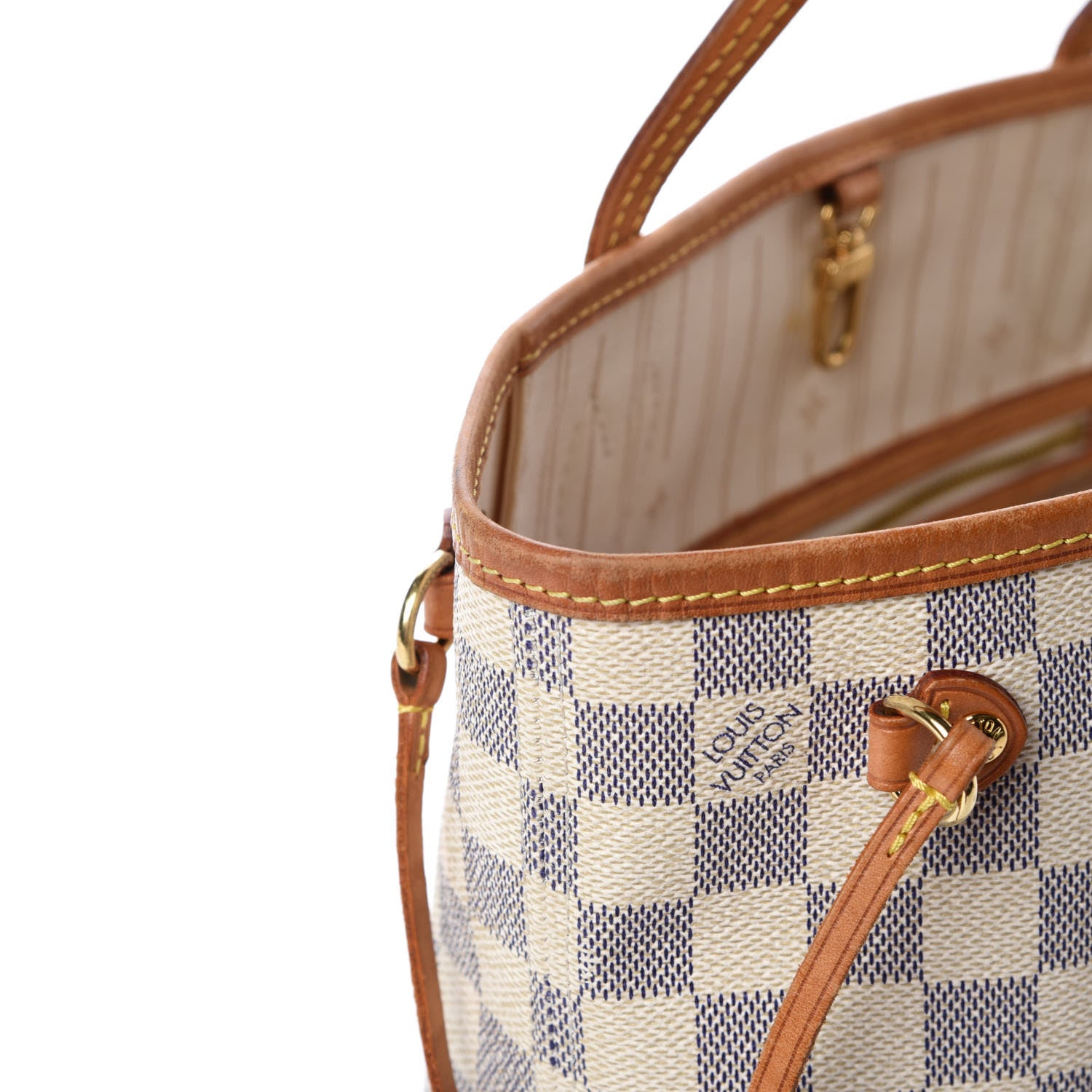 Louis Vuitton Damier Azur Neverfull PM 21 of 21