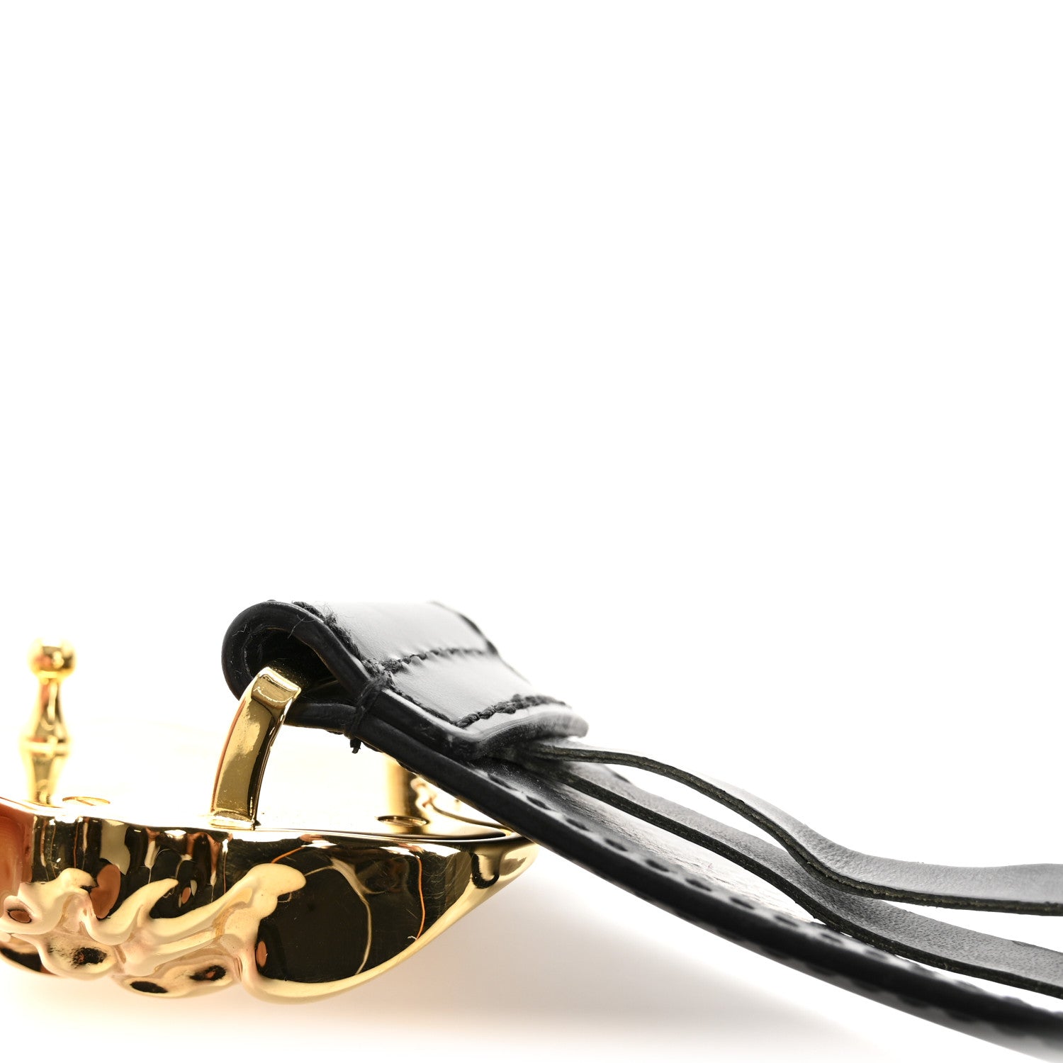 Versace Calfskin 4cm La Medusa Belt 80 32 Black 10 of 10
