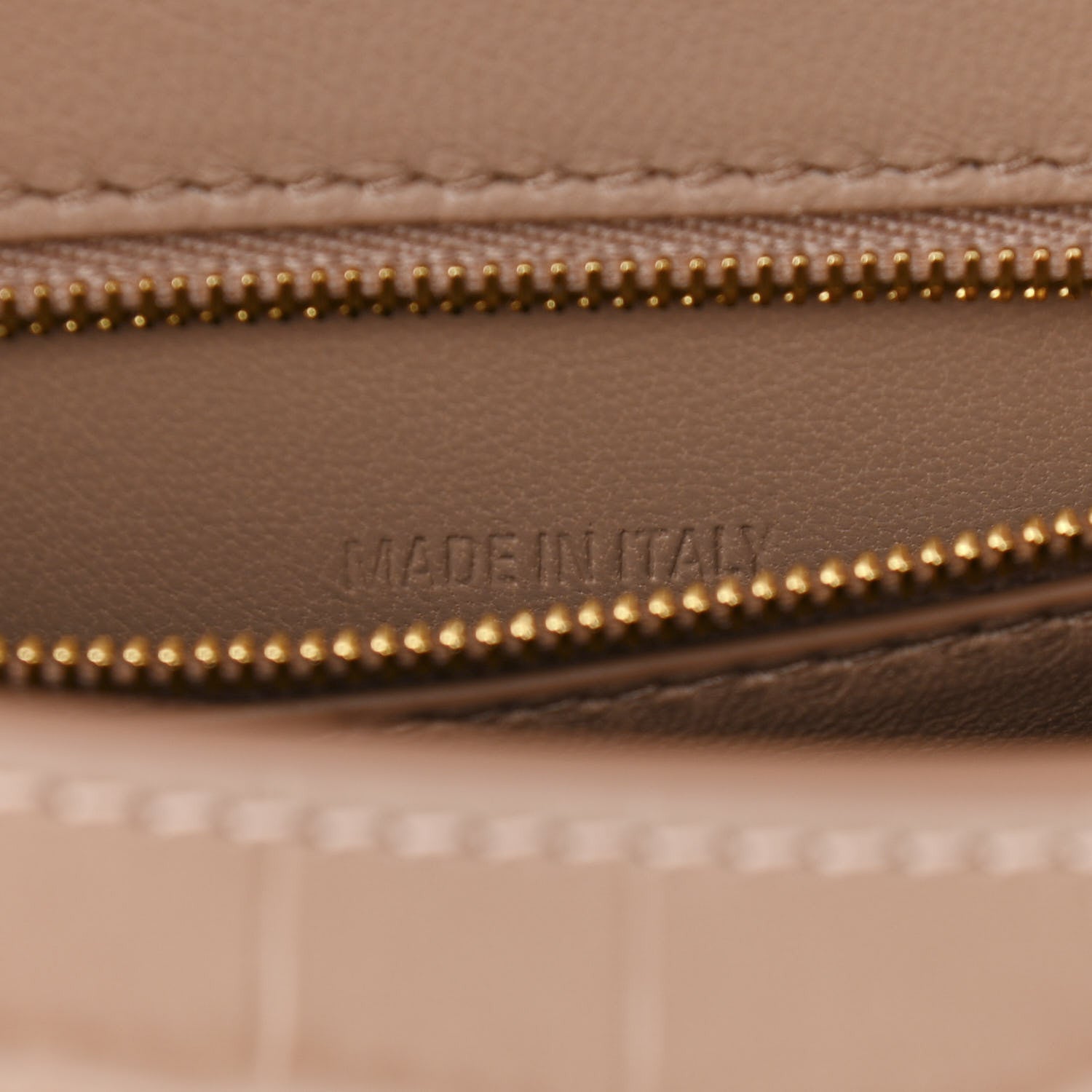 Balenciaga Shiny Calfskin Crocodile Embossed Small Hourglass Top Handle Bag Nude Beige 7 of 10