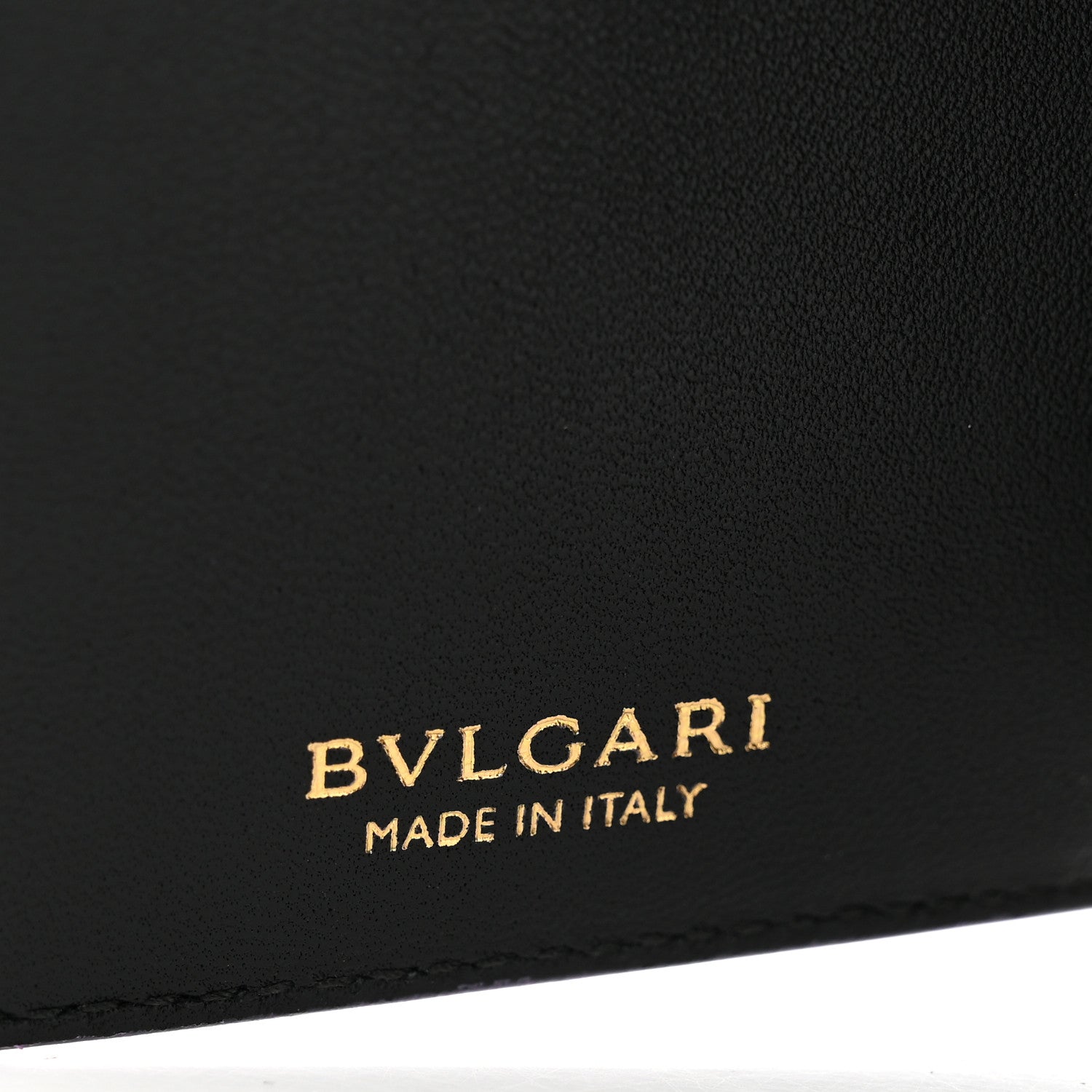 Bulgari Serpenti Patent Calfskin Forever Card Case Purple 6 of 6