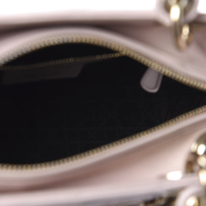 Christian Dior Lambskin Cannage Medium Lady Dior Light Pink 9 of 12